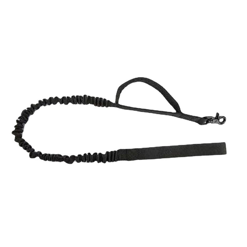 KFX-1234493 Tactical Elastic Leash and Harness Set for Pets - Nylon, Multiple Colors Available