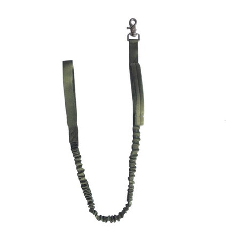 KFX-1234493 Tactical Elastic Leash and Harness Set for Pets - Nylon, Multiple Colors Available