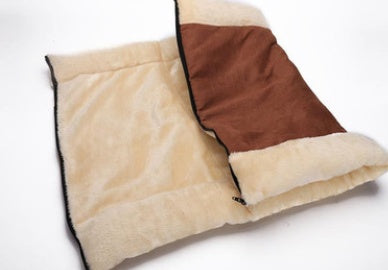 KFX-1244477 Cozy Cat Tunnel Sleeping Bag Nest with Crinkle Sound – Suede and Plush Fabric, 90x75cm