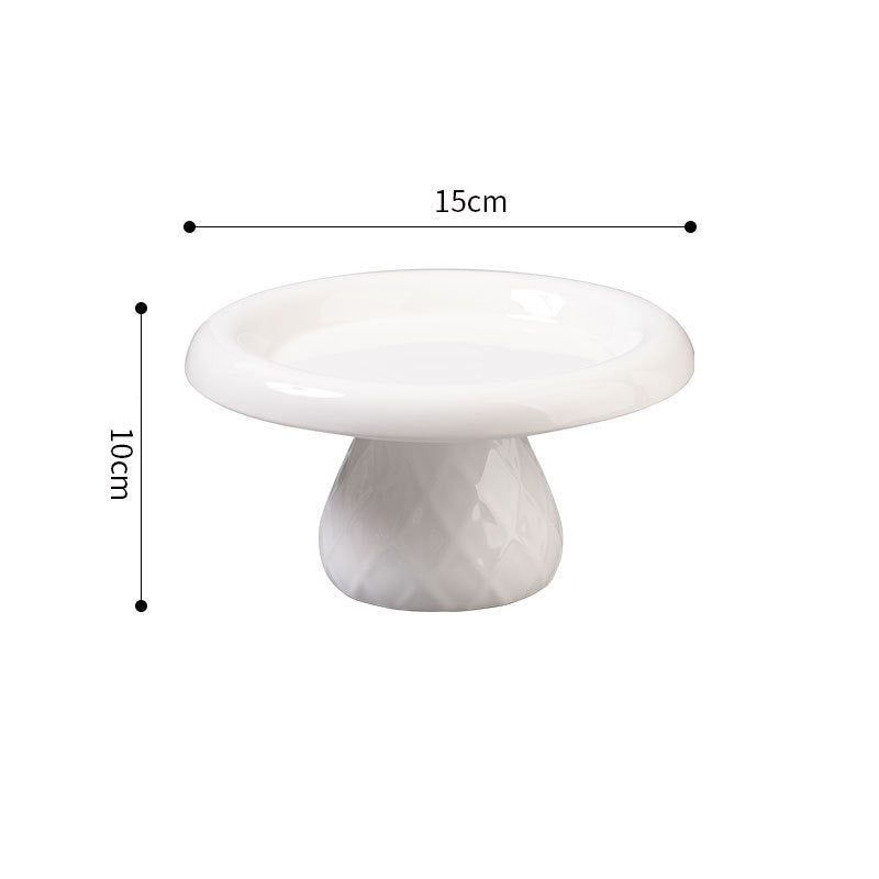 KFX-1246397 Ceramic Cat Bowl with Neck Protection and Stability for Canned Food and Snacks