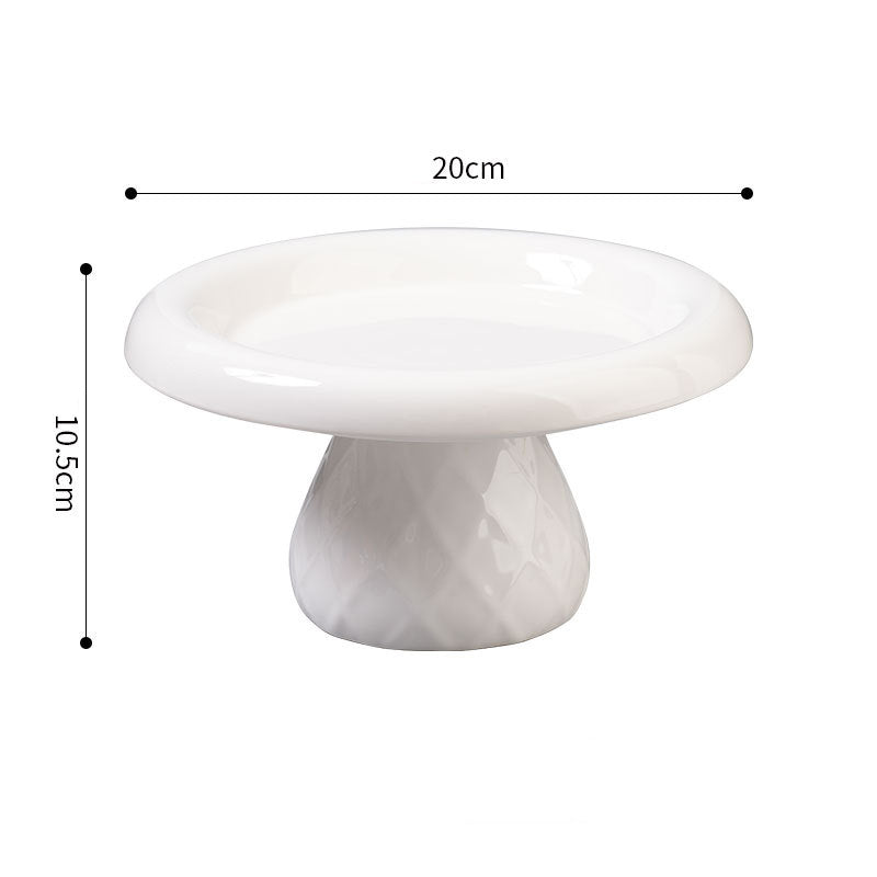 KFX-1246397 Ceramic Cat Bowl with Neck Protection and Stability for Canned Food and Snacks