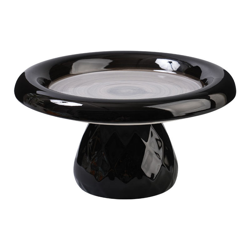 KFX-1246397 Ceramic Cat Bowl with Neck Protection and Stability for Canned Food and Snacks