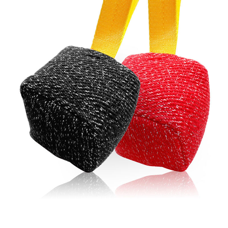 KFX-1251005 Durable Interactive Dog Biting Pillow with Comfortable Rope Handle for Training