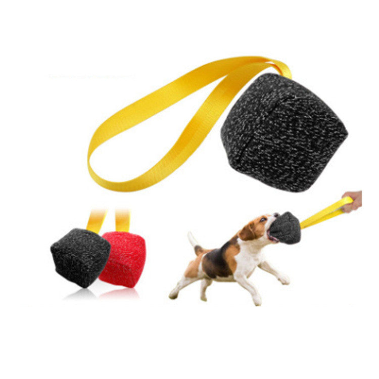 KFX-1251005 Durable Interactive Dog Biting Pillow with Comfortable Rope Handle for Training