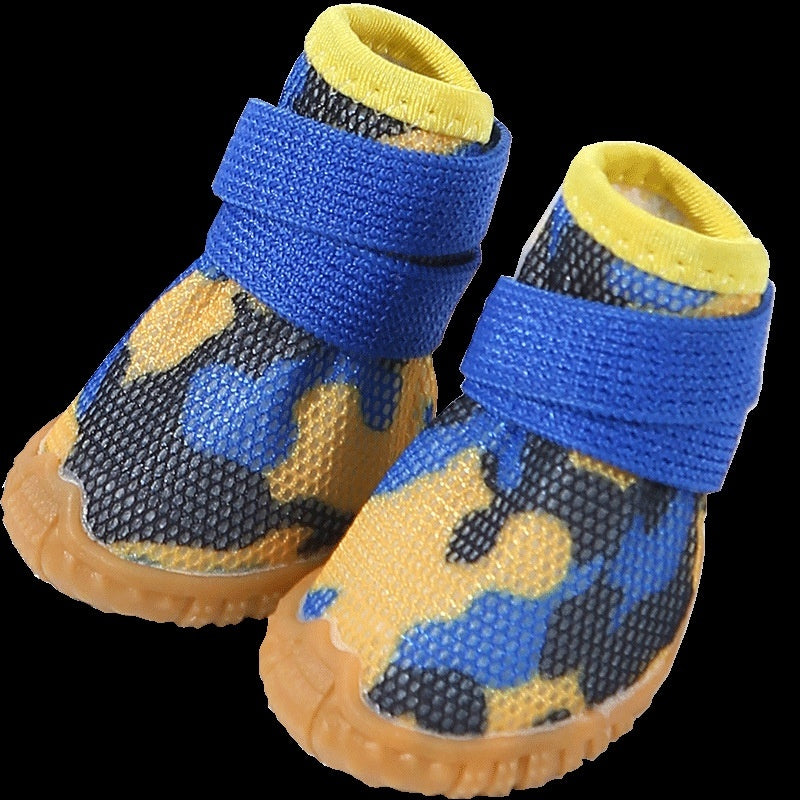 KFX-1252797 Non-Slip, Wear-Resistant Pet Shoes for Dogs - Various Colors and Sizes Available