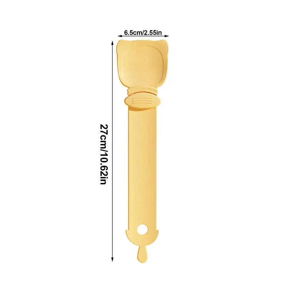 KFX-1253437 Portable Cat Treat Spoon for Easy Feeding and Bonding with Cats