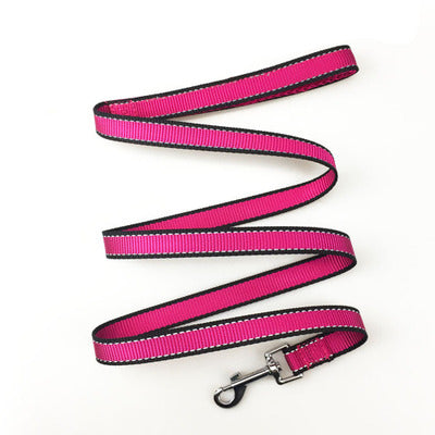 KFX-1255741 Adjustable Dog Harness and Leash Set for Outdoor Walking - Durable Chest and Back Traction Rope