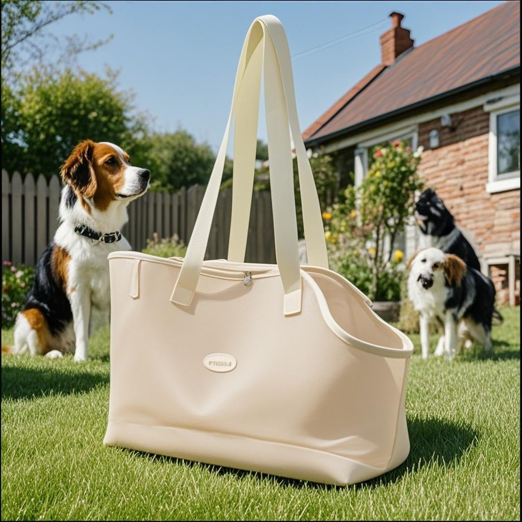 KFX-1263933 Breathable Mesh Crossbody Hand Bag for Cats - Soft, Lightweight, Available in Three Colors