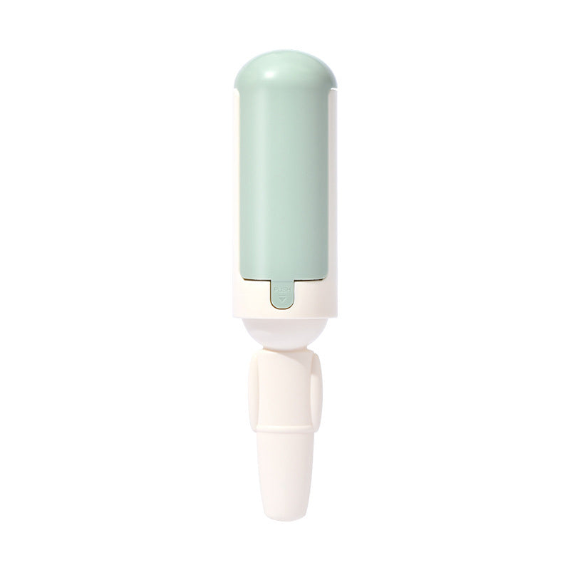 KFX-1264957 Reusable Pet Hair Remover Roller with Non-Slip Handle and Self-Cleaning Base for Effective Fur Removal on Furniture and Car Seats