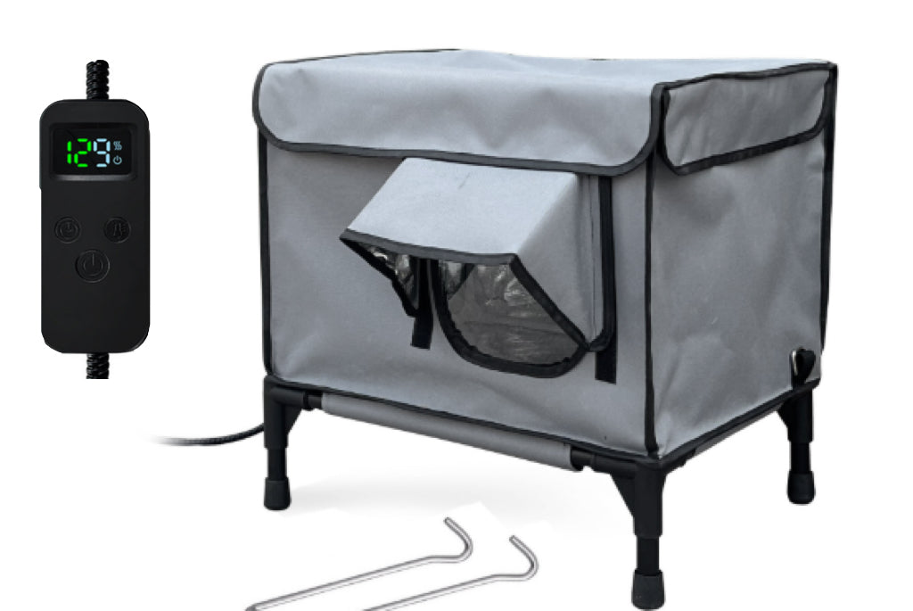 KFX-1265341 Foldable Insulated Cat Nest with Thermo Sensitive Switch - S, M, L Sizes Available