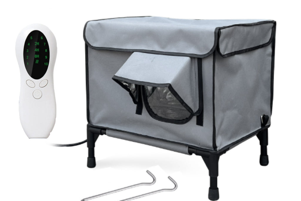KFX-1265341 Foldable Insulated Cat Nest with Thermo Sensitive Switch - S, M, L Sizes Available