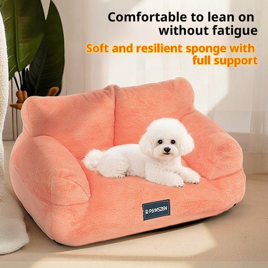 KFX-1265725 Dehaired Angora Removable Pet Bed Kennel in Various Colors and Sizes