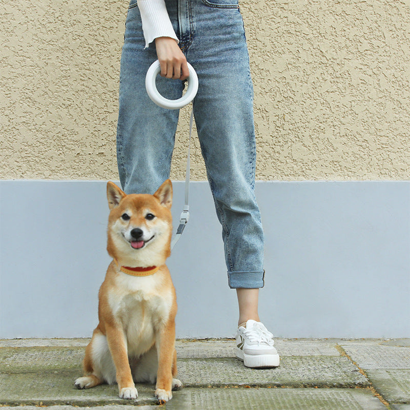 KFX-1267261 Durable Retractable Traction Rope for Dogs with Comfortable Handle