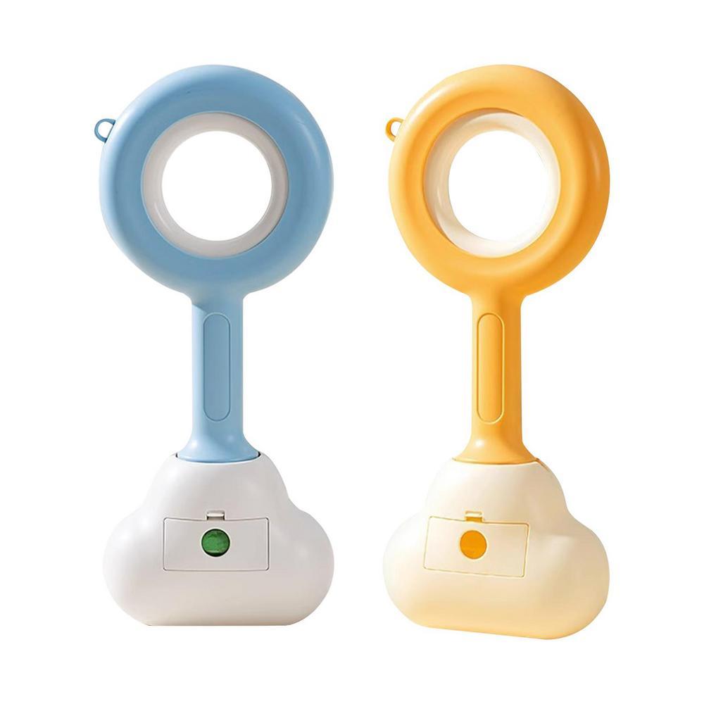 KFX-1268925 Cloud-Shaped Pooper Scooper for Outdoor Pet Waste Cleanup, Comfortable No-Contact Design