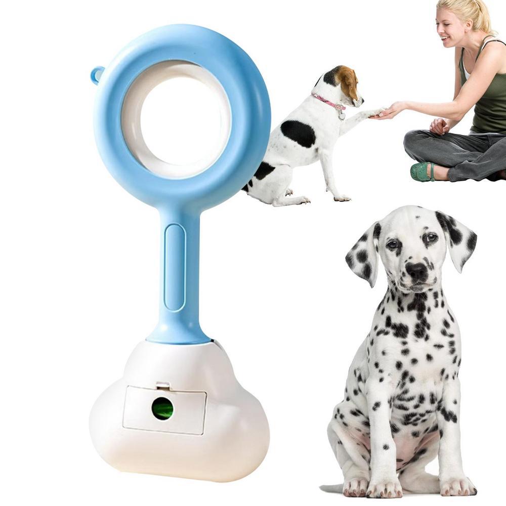KFX-1268925 Cloud-Shaped Pooper Scooper for Outdoor Pet Waste Cleanup, Comfortable No-Contact Design