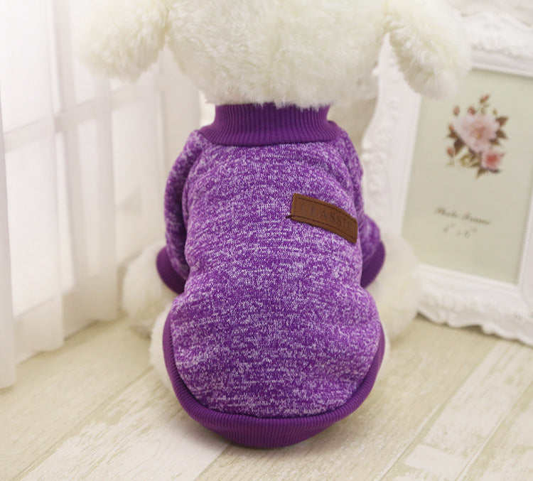 KFX-1272509 Classic Knit Hoodie for Autumn and Winter - Cozy Cotton and Polyester Blend