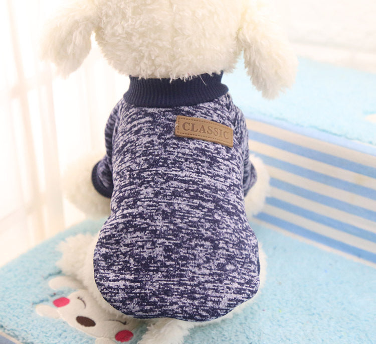 KFX-1272509 Classic Knit Hoodie for Autumn and Winter - Cozy Cotton and Polyester Blend