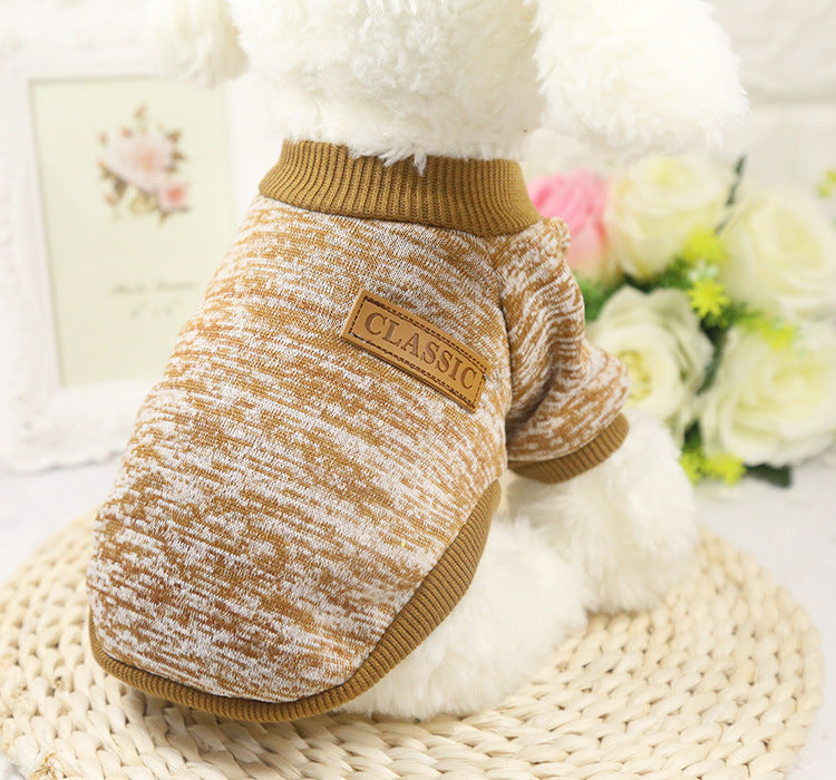 KFX-1272509 Classic Knit Hoodie for Autumn and Winter - Cozy Cotton and Polyester Blend
