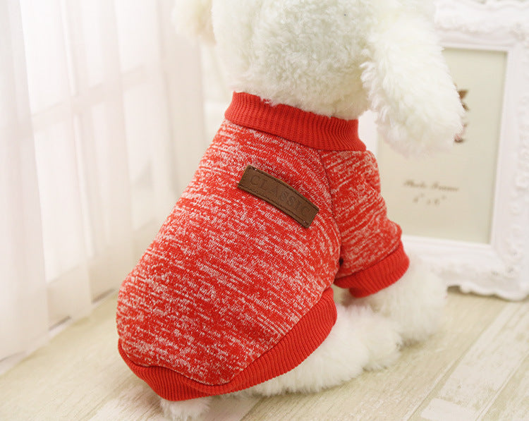 KFX-1272509 Classic Knit Hoodie for Autumn and Winter - Cozy Cotton and Polyester Blend