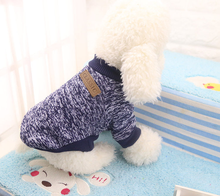 KFX-1272509 Classic Knit Hoodie for Autumn and Winter - Cozy Cotton and Polyester Blend