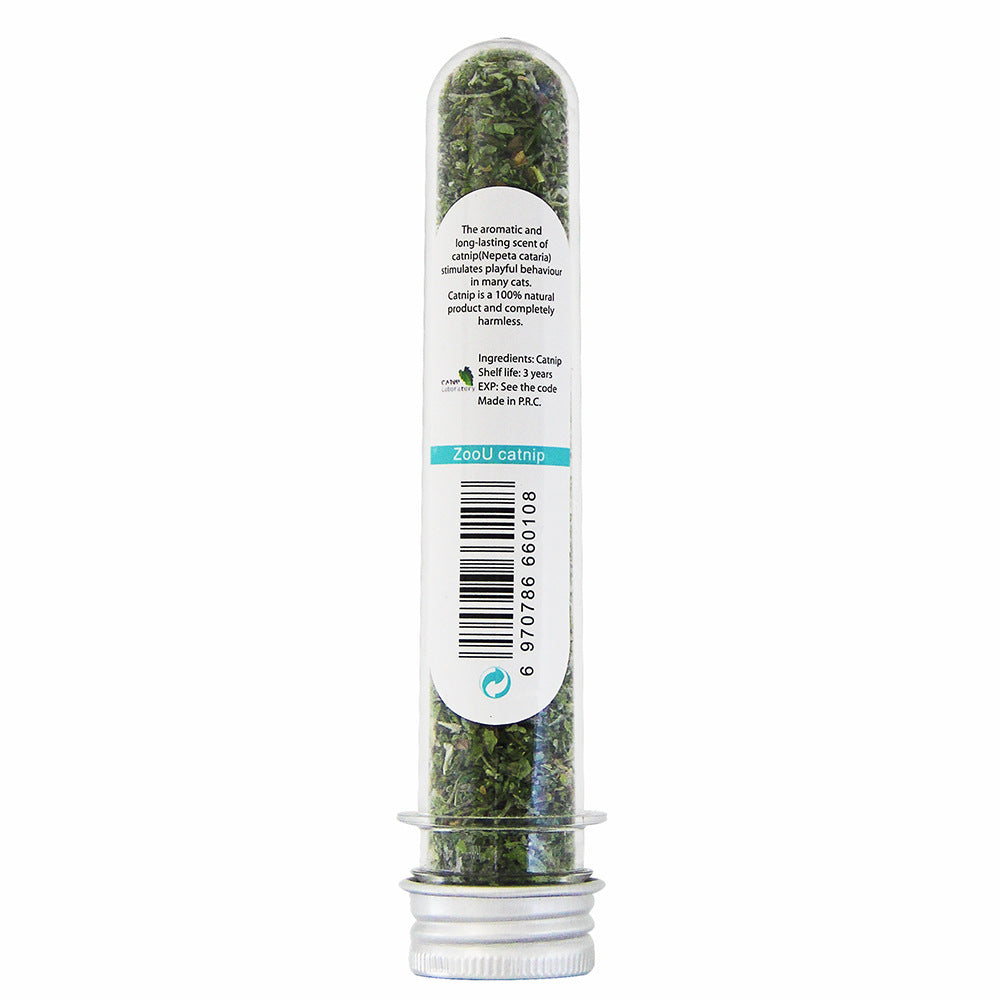 KFX-1273277 Catnip Tea Powder for Cats - 20g Bottle, 280ml Size, 12-Month Shelf Life