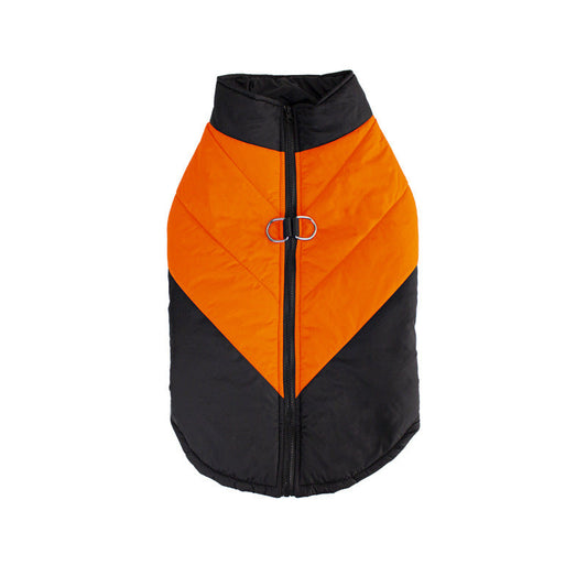 KFX-1275581 Warm Cotton Dog Vest for Autumn and Winter - Multiple Colors & Sizes Available