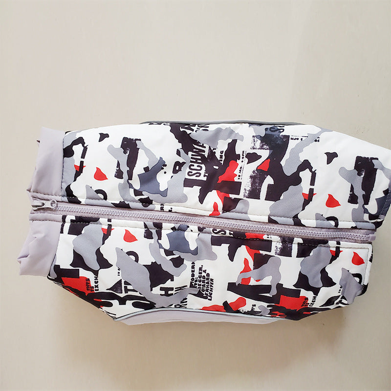 KFX-1277629 Cotton Padded Dog Clothes for Autumn and Winter, Stylish Four-Legged Outfit