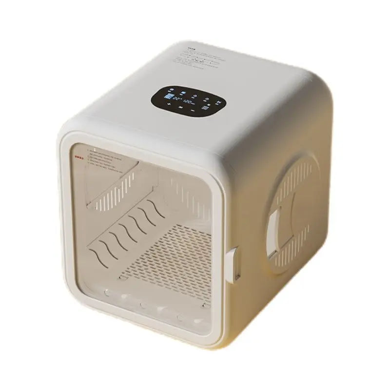 KFX-127827 Automatic Pet Hair Dryer Box with Speech Control and Temperature Settings for Cats and Small Dogs
