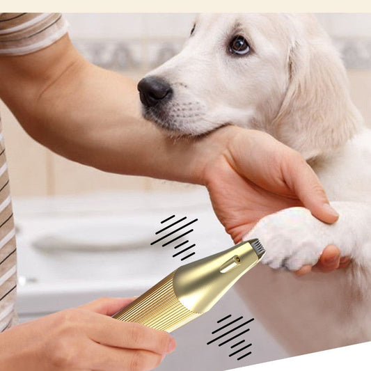 KFX-1278781 Rechargeable Cat Grooming Tool with LED Light and USB Charging