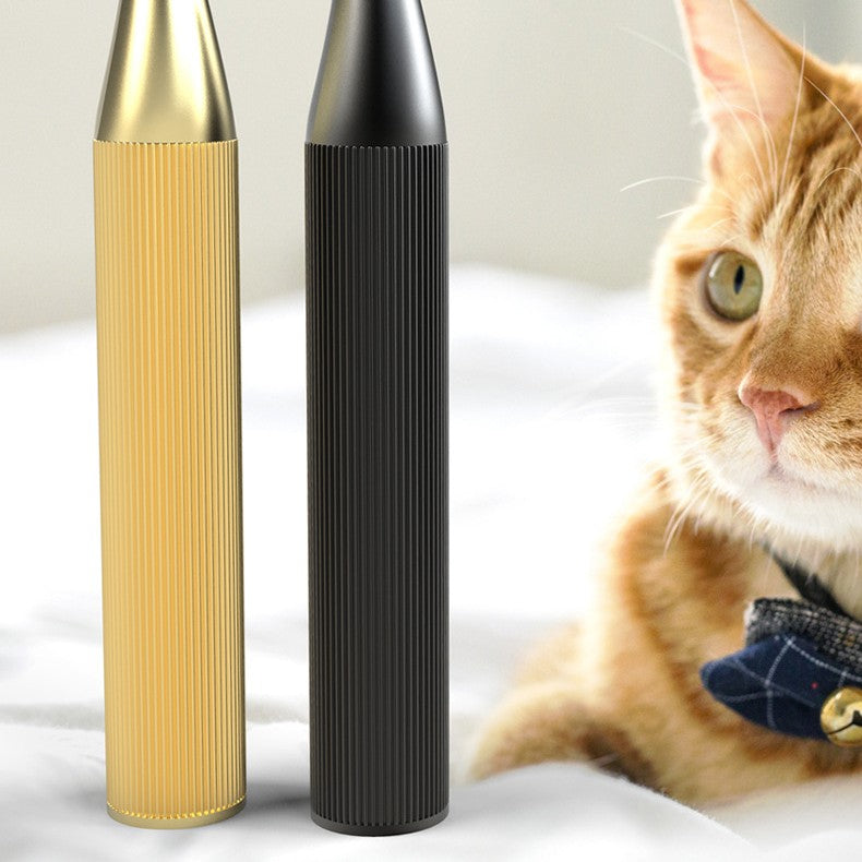 KFX-1278781 Rechargeable Cat Grooming Tool with LED Light and USB Charging