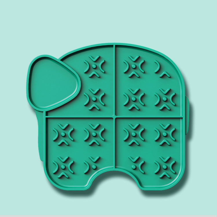 KFX-1279165 Silicone Pet Licking Pad with Suction Cups for Slow Feeding and Anti-Choking for Cats and Dogs
