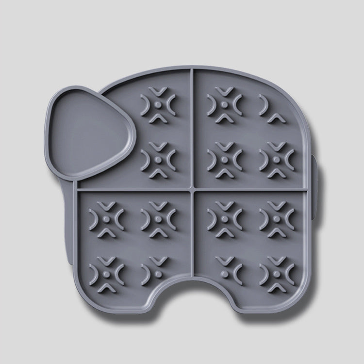 KFX-1279165 Silicone Pet Licking Pad with Suction Cups for Slow Feeding and Anti-Choking for Cats and Dogs
