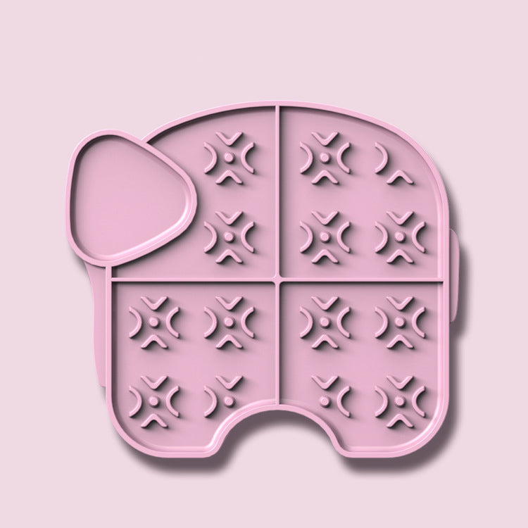 KFX-1279165 Silicone Pet Licking Pad with Suction Cups for Slow Feeding and Anti-Choking for Cats and Dogs