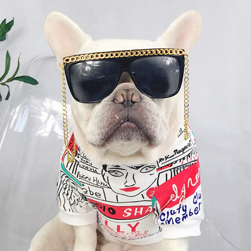KFX-1279549 Cozy Cotton T-Shirt for Pets - Ideal for Autumn and Winter Wear
