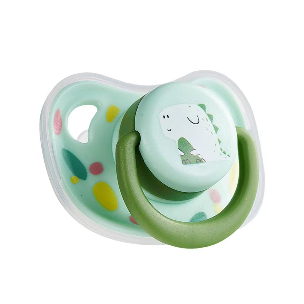 KFX-1281597 Poodle Molar Bite Silicone Pet Toy - Little Lion, Chick, and Dinosaur Nipple Designs