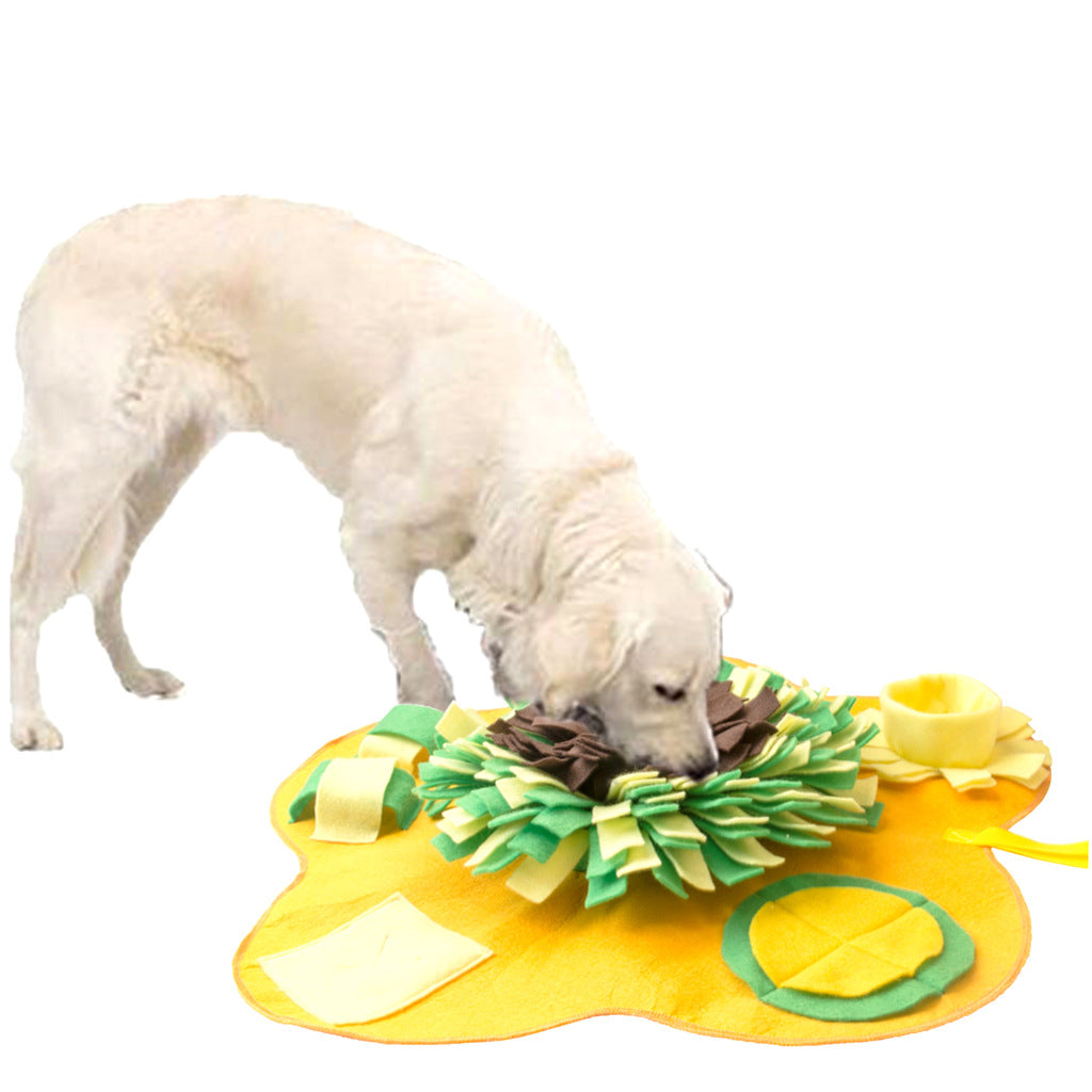 KFX-1283773 Sniff Pad for Pets - Cloth Material, 60x60cm Interactive Snuffle Mat