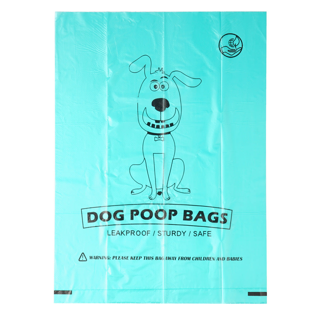 KFX-1285181 Biodegradable Thickened PET Dog Waste Bags with Dispenser - Assorted Colors