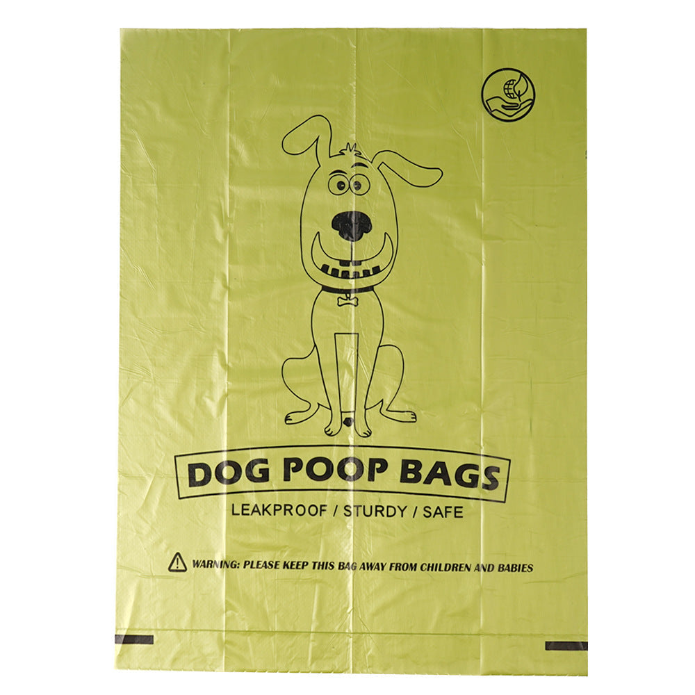 KFX-1285181 Biodegradable Thickened PET Dog Waste Bags with Dispenser - Assorted Colors