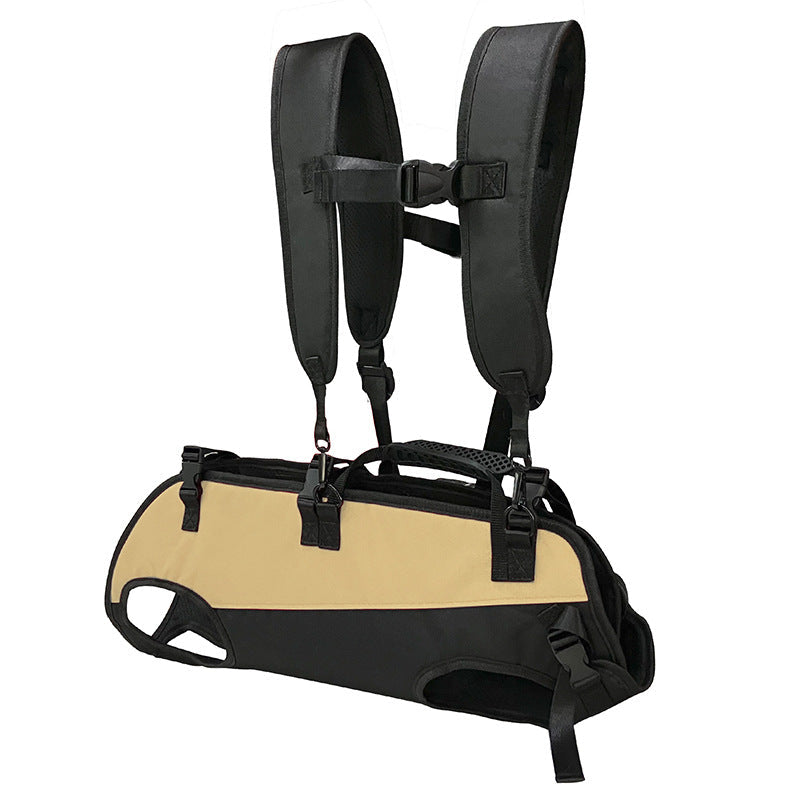 KFX-1287997 Multifunctional Airborne Pet Backpack Stretcher for Outdoor Adventures