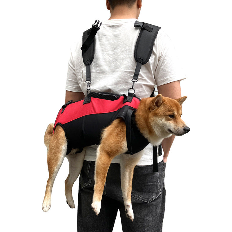 KFX-1287997 Multifunctional Airborne Pet Backpack Stretcher for Outdoor Adventures
