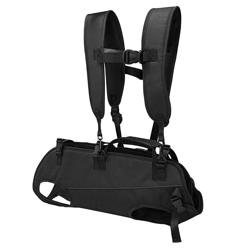 KFX-1287997 Multifunctional Airborne Pet Backpack Stretcher for Outdoor Adventures