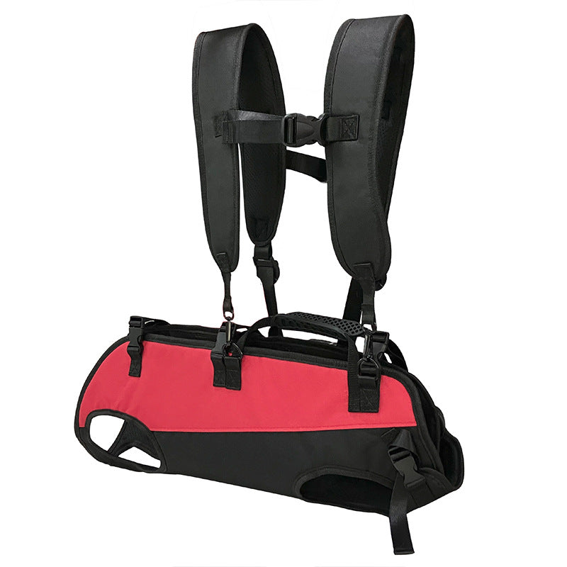 KFX-1287997 Multifunctional Airborne Pet Backpack Stretcher for Outdoor Adventures