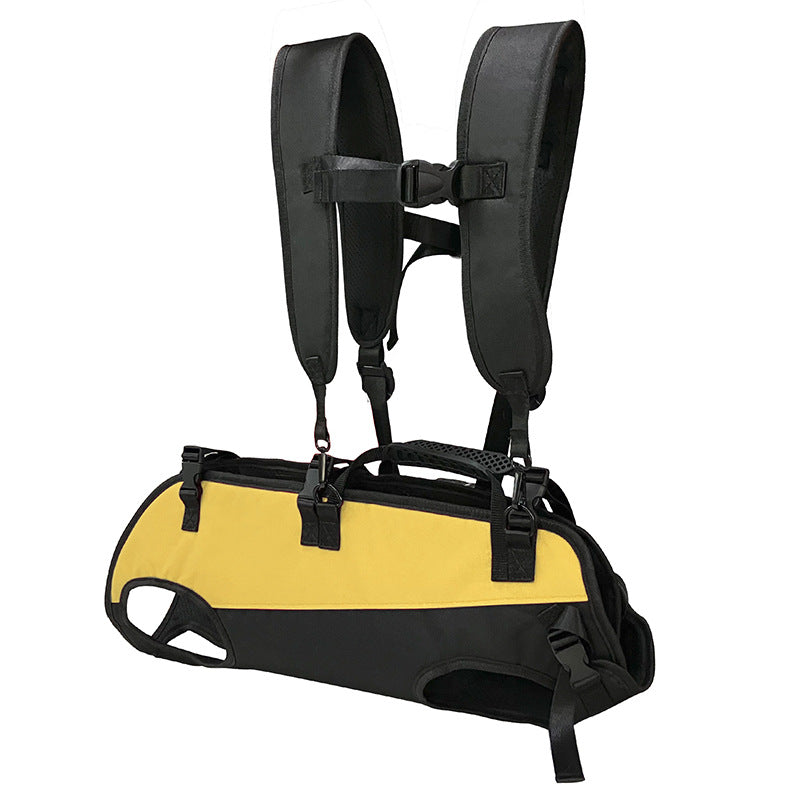 KFX-1287997 Multifunctional Airborne Pet Backpack Stretcher for Outdoor Adventures
