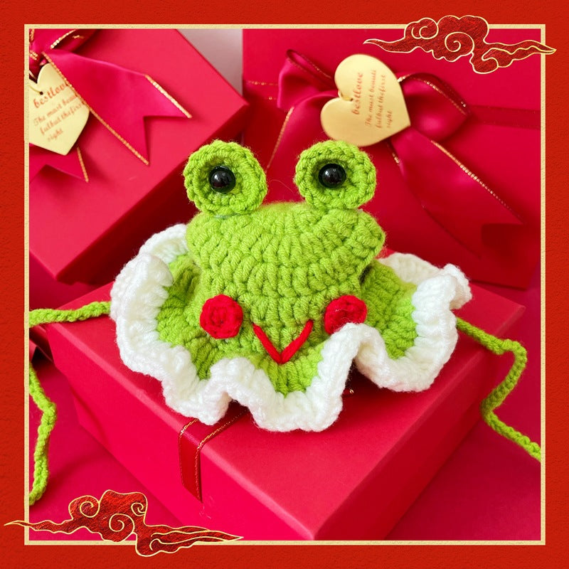 KFX-1292861 Festive Winter Pet Hats for Cats and Dogs – Tiger, Fruit, Frog Designs