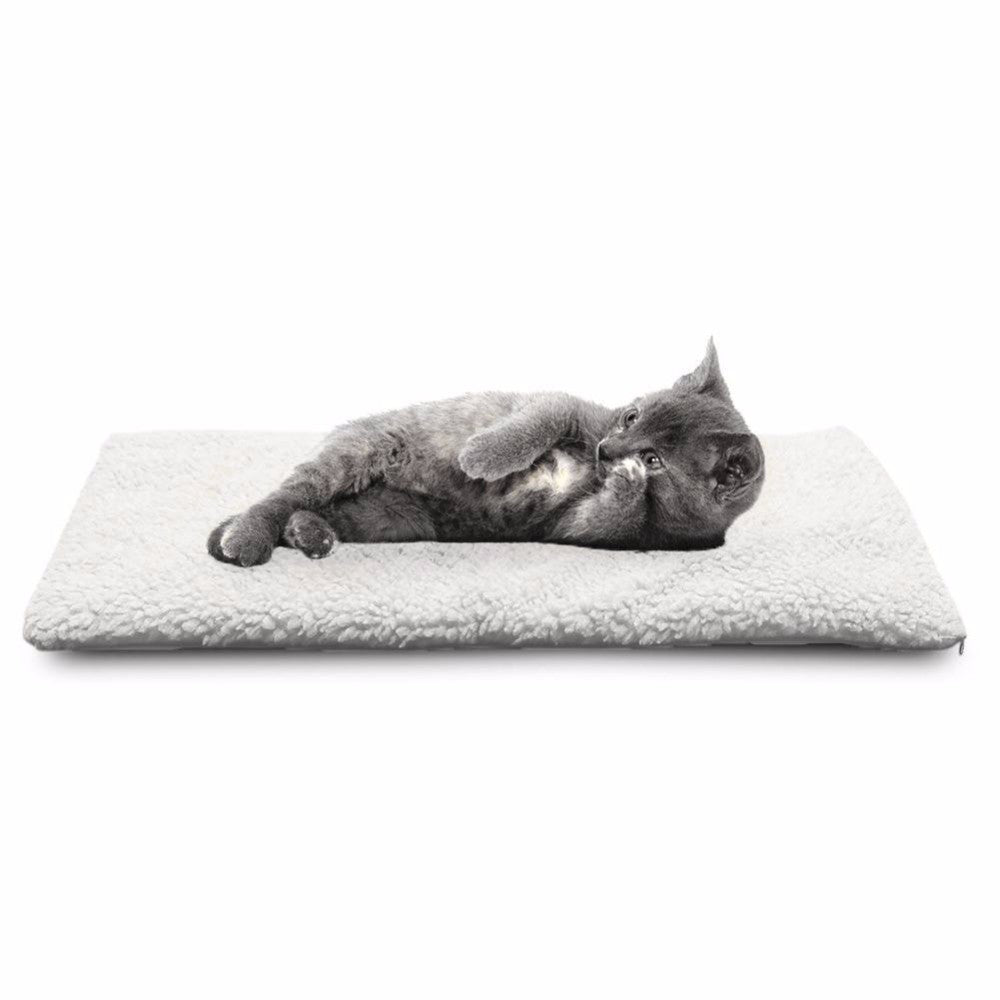 KFX-1296317 Soft and Cozy Removable Washable Pet Mat for Autumn and Winter, 60x45cm, 86.5x60.5cm, with Aluminum and Pearl Cotton Filling
