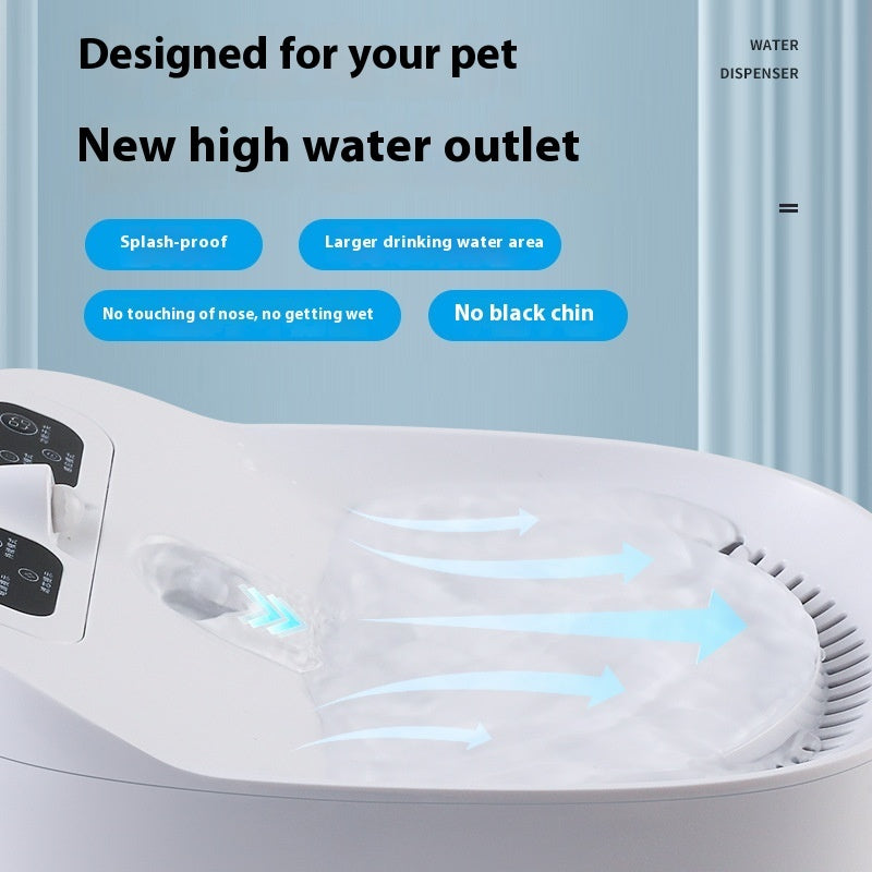 KFX-1307453 Smart Detachable Large Capacity Pet Water Dispenser with Intelligent Sensor for Dogs and Cats