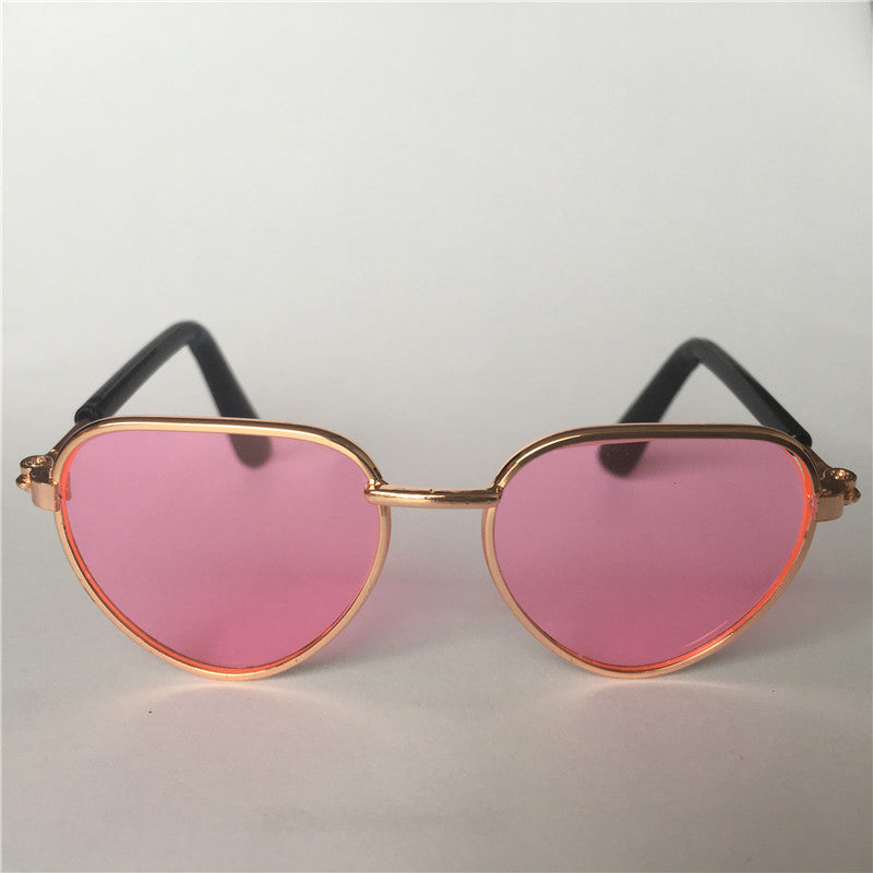 KFX-1307581 Mini Cat Sunglasses in Various Colorful Designs - Ideal for Pet Fashion