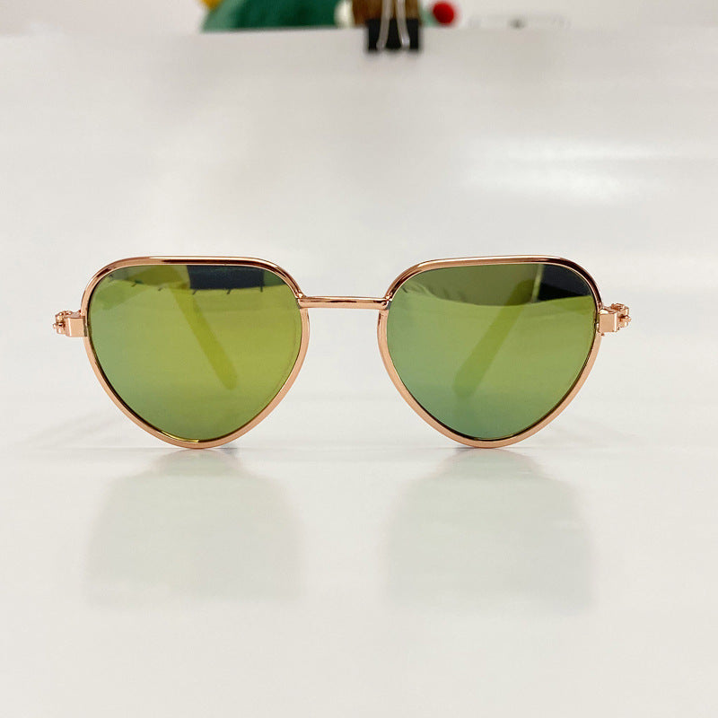 KFX-1307581 Mini Cat Sunglasses in Various Colorful Designs - Ideal for Pet Fashion