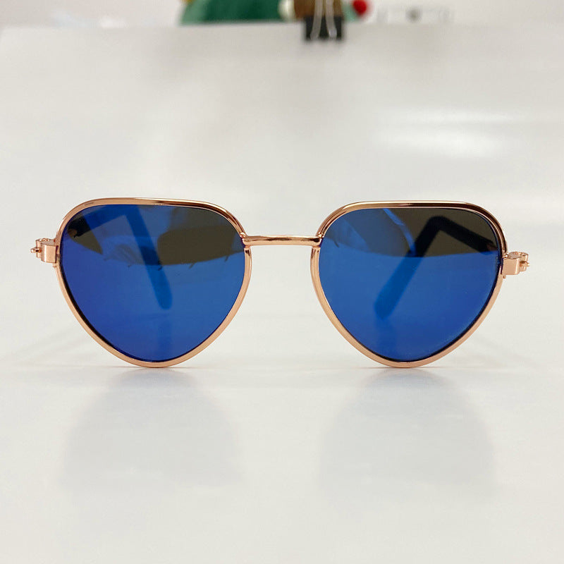 KFX-1307581 Mini Cat Sunglasses in Various Colorful Designs - Ideal for Pet Fashion
