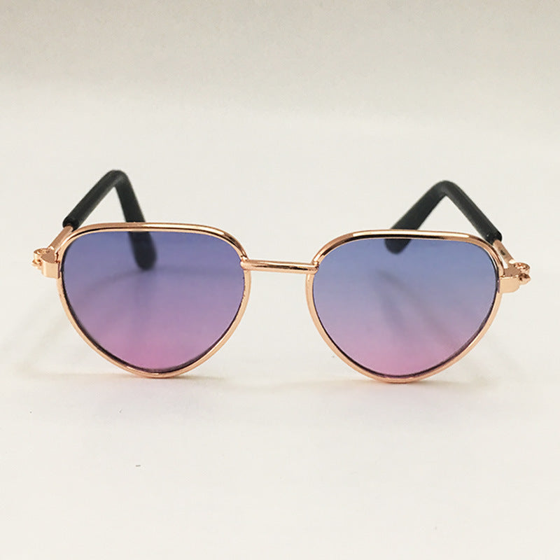 KFX-1307581 Mini Cat Sunglasses in Various Colorful Designs - Ideal for Pet Fashion